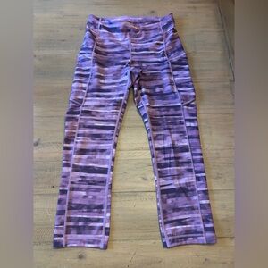 Lululemon Speed Up Crop *21" Shadowed Smoked Mullberry Purple, Size 4